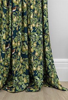 Pears, Silent Night - Made to Measure Curtains